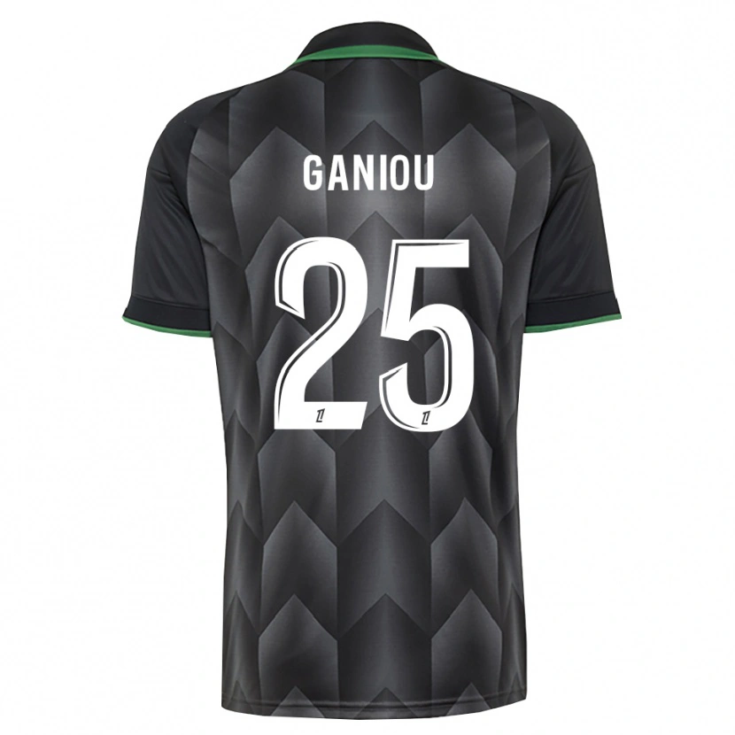 Danxen Herren Ismaëlo Ganiou #25 Schwarzgrün Auswärtstrikot Trikot 2026/27 T-Shirt Österreich