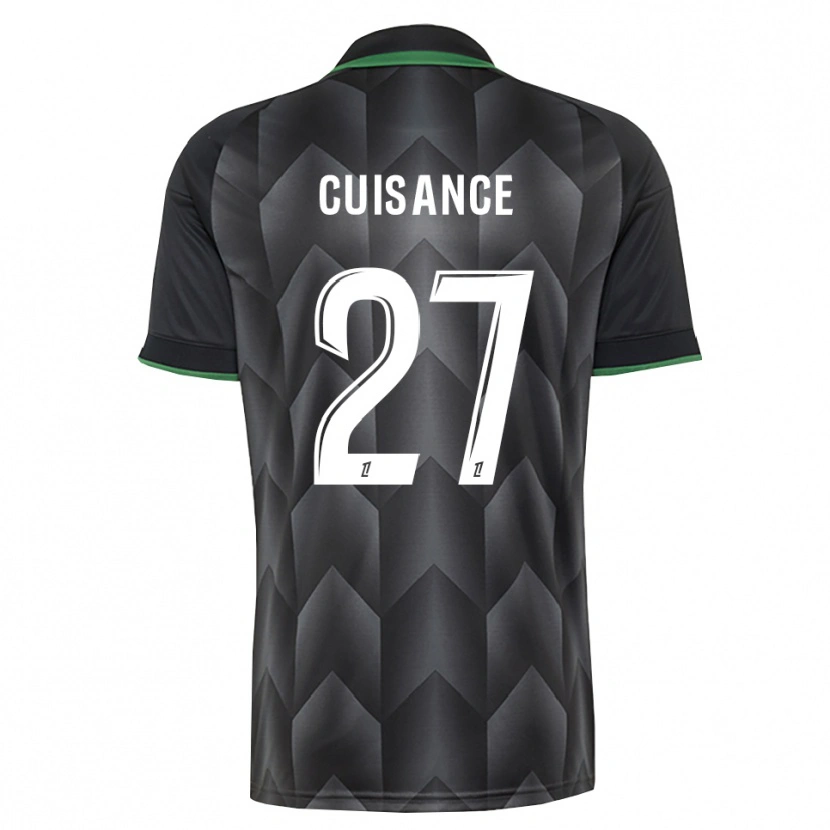 Danxen Herren Michaël Cuisance #27 Schwarzgrün Auswärtstrikot Trikot 2026/27 T-Shirt Österreich