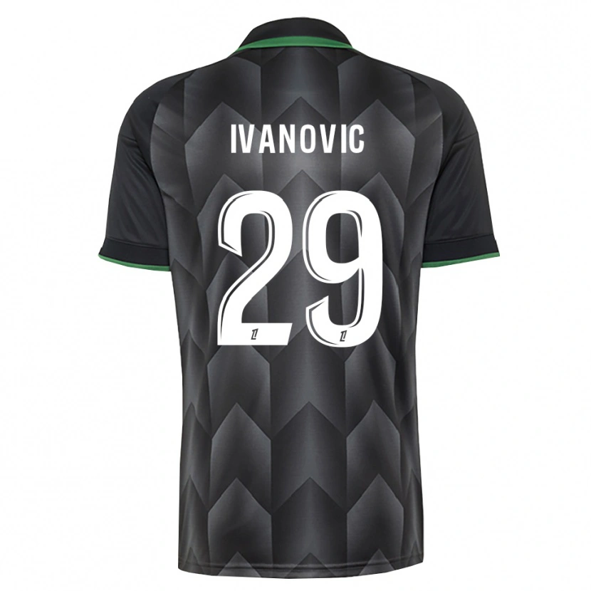 Danxen Herren Franjo Ivanović #29 Schwarzgrün Auswärtstrikot Trikot 2026/27 T-Shirt Österreich