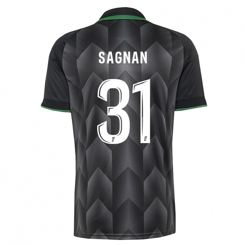 Danxen Herren Souleymane Sagnan #31 Schwarzgrün Auswärtstrikot Trikot 2026/27 T-Shirt Österreich