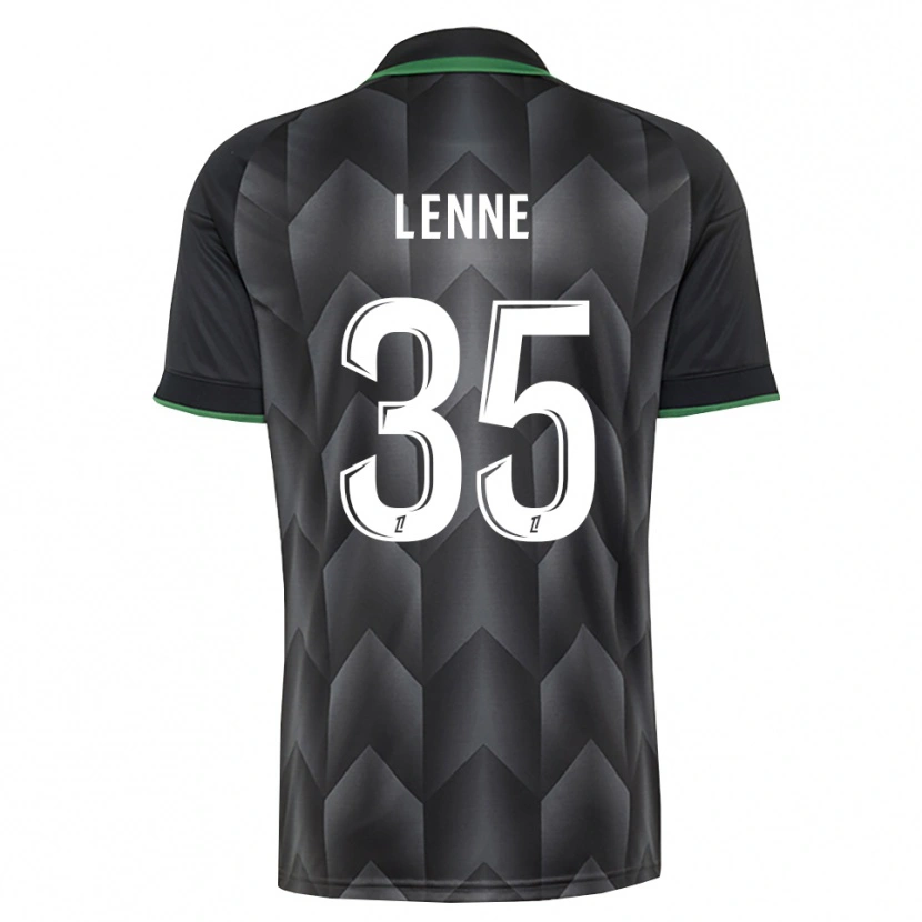Danxen Herren Oscar Lenne #35 Schwarzgrün Auswärtstrikot Trikot 2026/27 T-Shirt Österreich