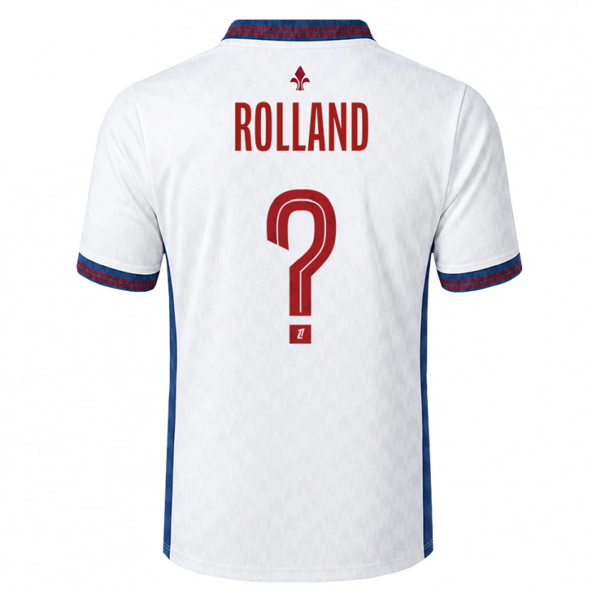 Danxen Herren Baptiste Rolland #0 Rot Weiß Blau Auswärtstrikot Trikot 2026/27 T-Shirt Österreich