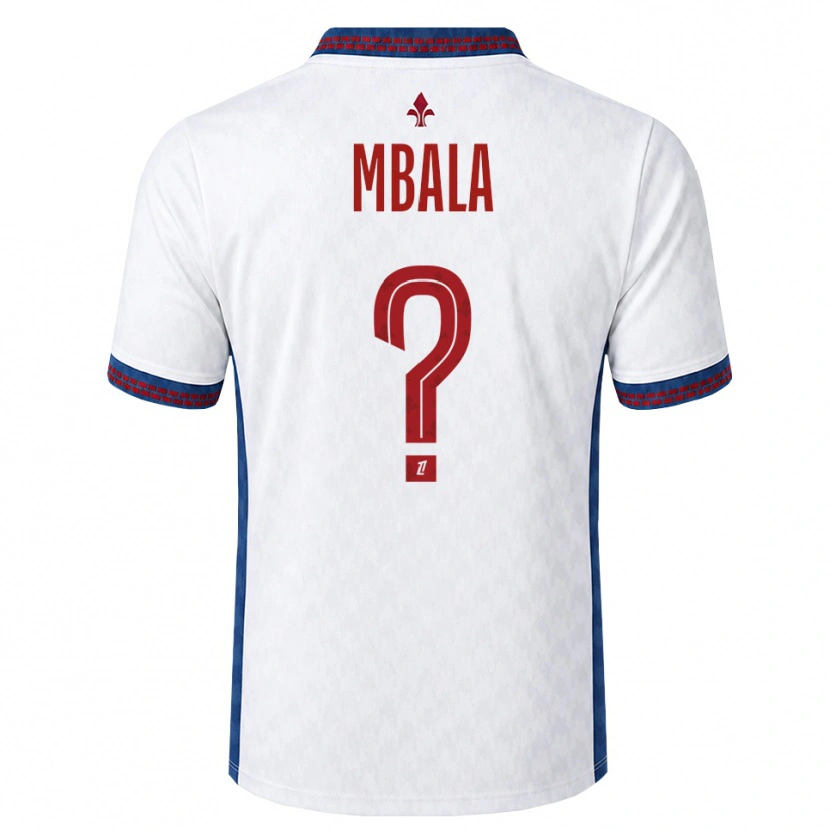 Danxen Herren Olivia Mbala #0 Rot Weiß Blau Auswärtstrikot Trikot 2026/27 T-Shirt Österreich