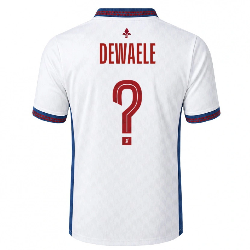 Danxen Herren Élina Dewaele #0 Rot Weiß Blau Auswärtstrikot Trikot 2026/27 T-Shirt Österreich