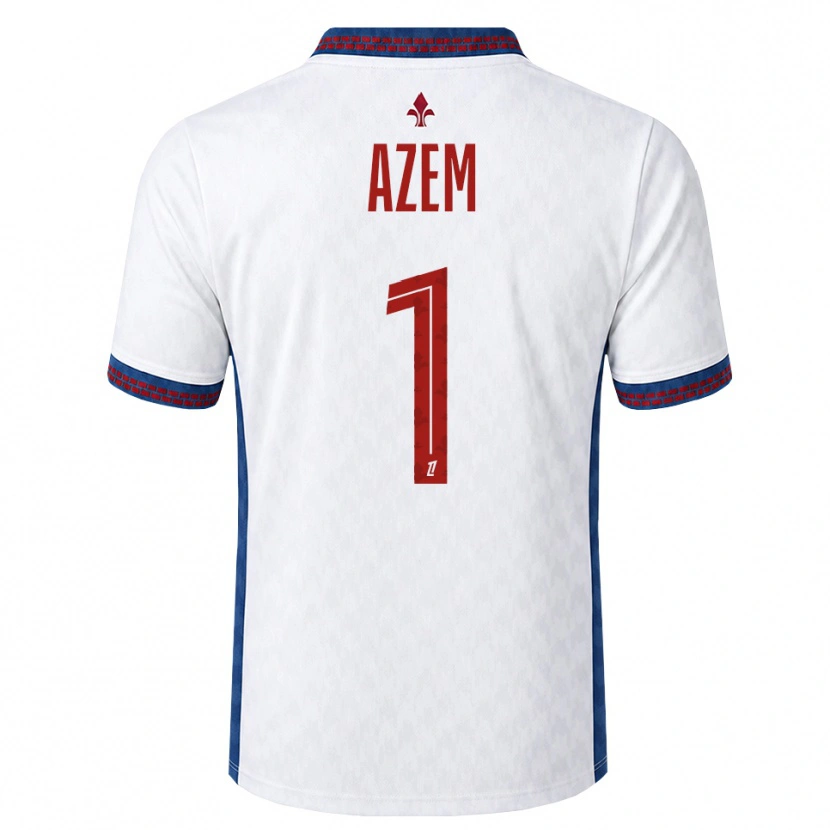 Danxen Herren Floriane Azem #1 Rot Weiß Blau Auswärtstrikot Trikot 2026/27 T-Shirt Österreich