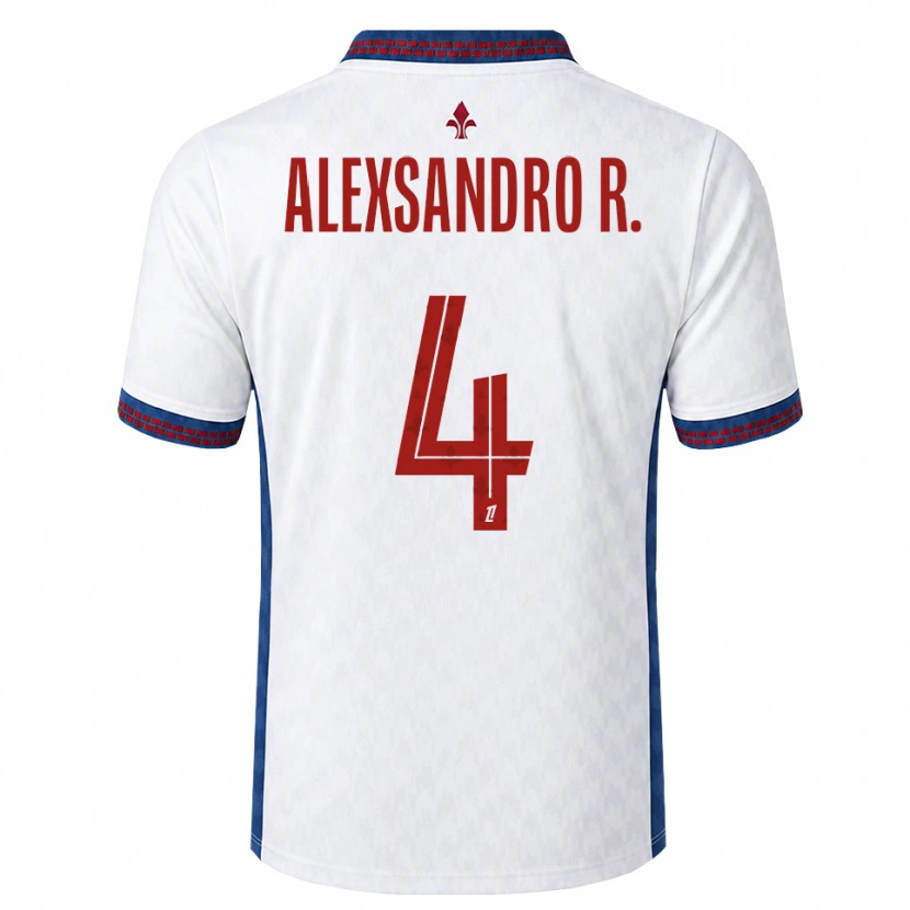 Danxen Herren Alexsandro Victor De Souza Ribeiro #4 Rot Weiß Blau Auswärtstrikot Trikot 2026/27 T-Shirt Österreich