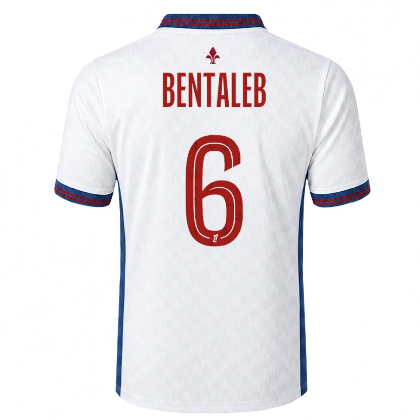 Danxen Herren Nabil Bentaleb #6 Rot Weiß Blau Auswärtstrikot Trikot 2026/27 T-Shirt Österreich