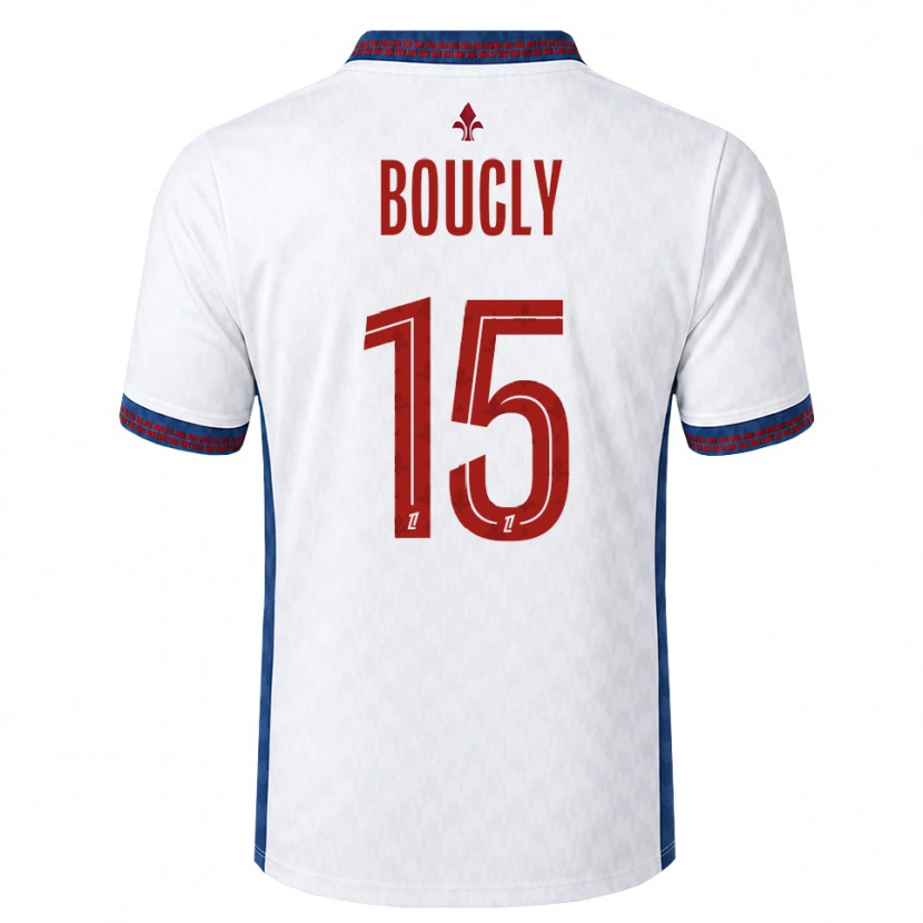 Danxen Herren Maite Boucly #15 Rot Weiß Blau Auswärtstrikot Trikot 2026/27 T-Shirt Österreich