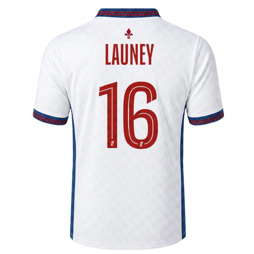 Danxen Herren Elisa Launey #16 Rot Weiß Blau Auswärtstrikot Trikot 2026/27 T-Shirt Österreich