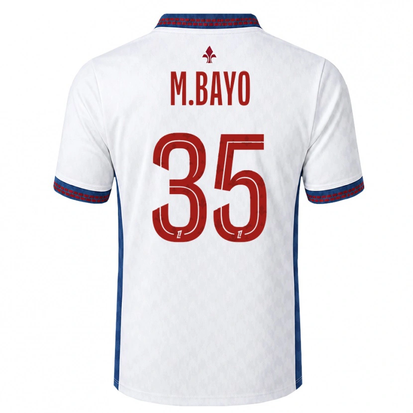 Danxen Herren Mohamed Bayo #35 Rot Weiß Blau Auswärtstrikot Trikot 2026/27 T-Shirt Österreich
