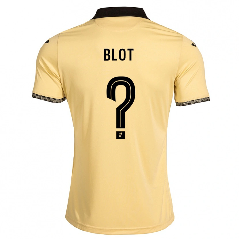 Danxen Herren Enzo Blot #0 Navajoweiß Schwarz Auswärtstrikot Trikot 2026/27 T-Shirt Österreich