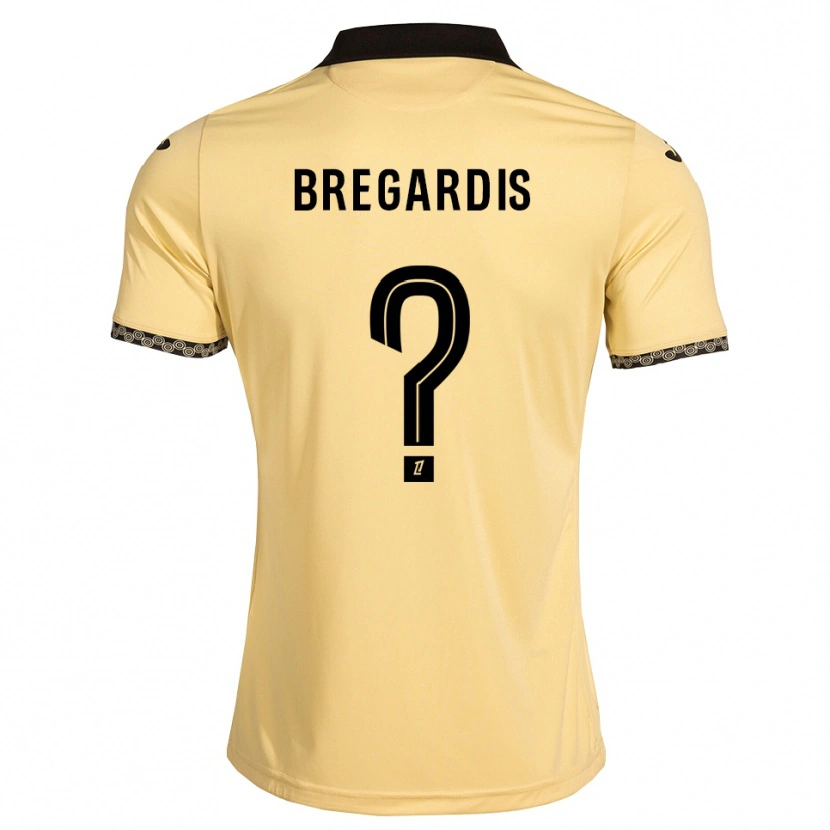 Danxen Herren Tom Bregardis #0 Navajoweiß Schwarz Auswärtstrikot Trikot 2026/27 T-Shirt Österreich