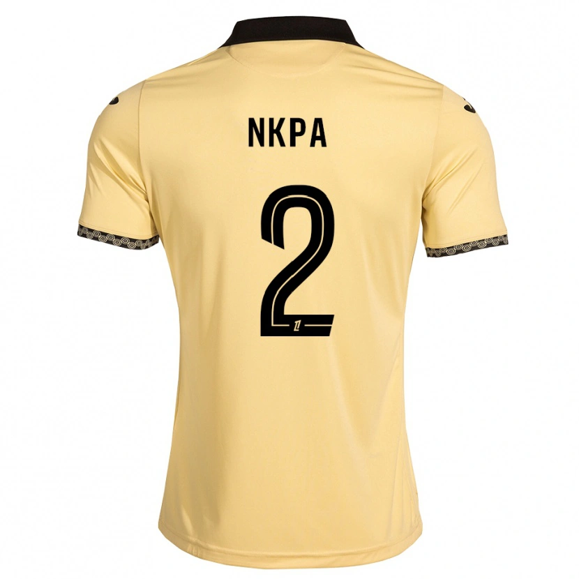 Danxen Herren Elie Nkpa #2 Navajoweiß Schwarz Auswärtstrikot Trikot 2026/27 T-Shirt Österreich
