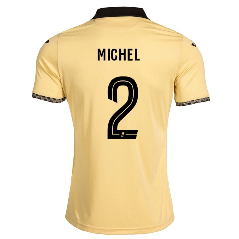 Danxen Herren Raphaël Michel #2 Navajoweiß Schwarz Auswärtstrikot Trikot 2026/27 T-Shirt Österreich