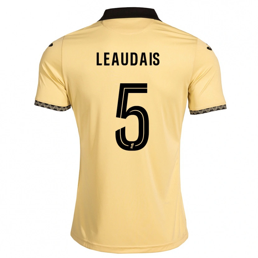 Danxen Herren Lucas Leaudais #5 Navajoweiß Schwarz Auswärtstrikot Trikot 2026/27 T-Shirt Österreich