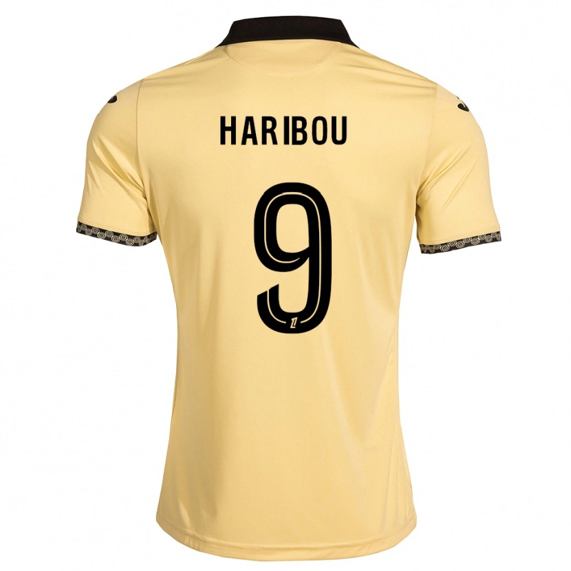 Danxen Herren Samir Haribou #9 Navajoweiß Schwarz Auswärtstrikot Trikot 2026/27 T-Shirt Österreich