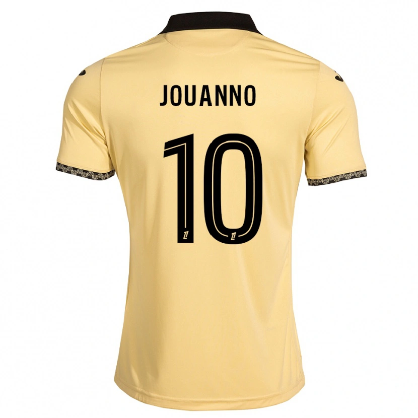 Danxen Herren Mathilde Jouanno #10 Navajoweiß Schwarz Auswärtstrikot Trikot 2026/27 T-Shirt Österreich