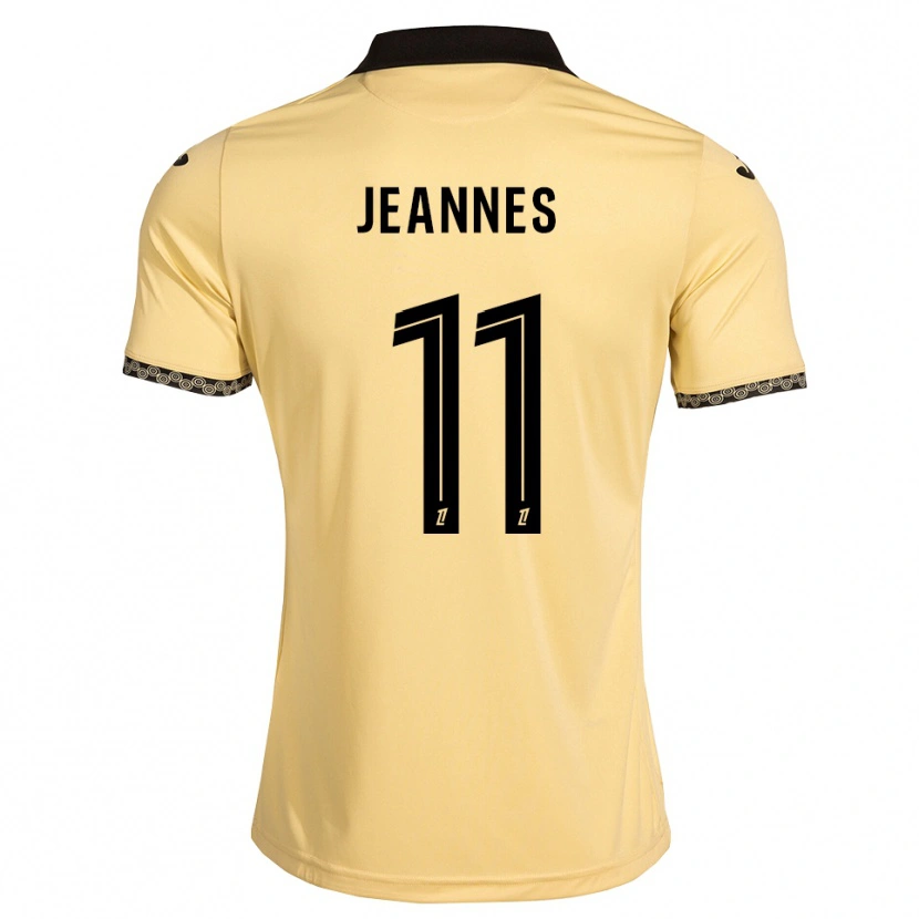 Danxen Herren Justine Jeannes #11 Navajoweiß Schwarz Auswärtstrikot Trikot 2026/27 T-Shirt Österreich