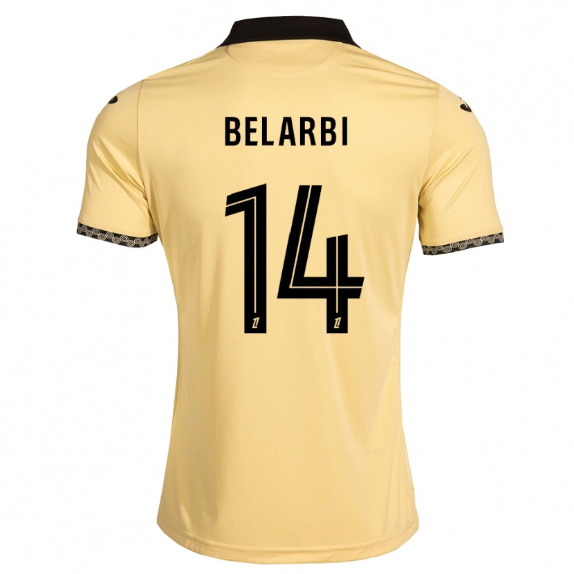 Danxen Herren Sohaib Belarbi #14 Navajoweiß Schwarz Auswärtstrikot Trikot 2026/27 T-Shirt Österreich