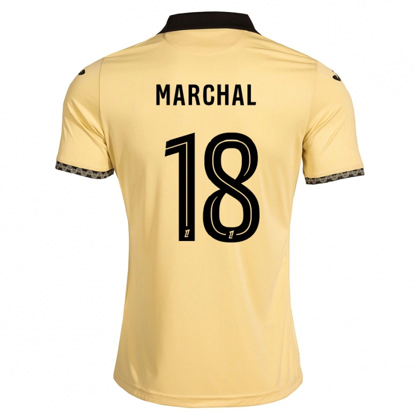 Danxen Herren Noam Marchal #18 Navajoweiß Schwarz Auswärtstrikot Trikot 2026/27 T-Shirt Österreich