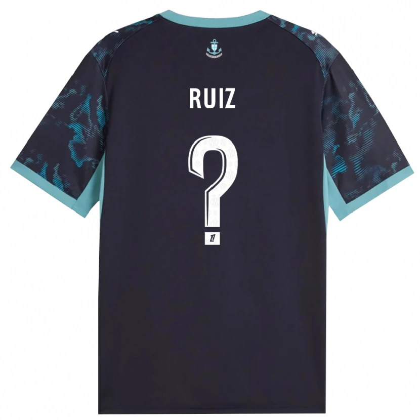 Danxen Herren Pedro Ruiz #0 Blass Türkis Weiß Schwarz Auswärtstrikot Trikot 2026/27 T-Shirt Österreich