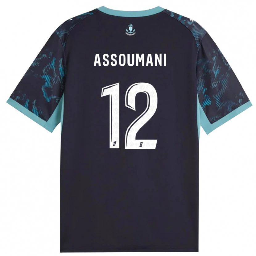 Danxen Herren Saïfi Assoumani #12 Blass Türkis Weiß Schwarz Auswärtstrikot Trikot 2026/27 T-Shirt Österreich
