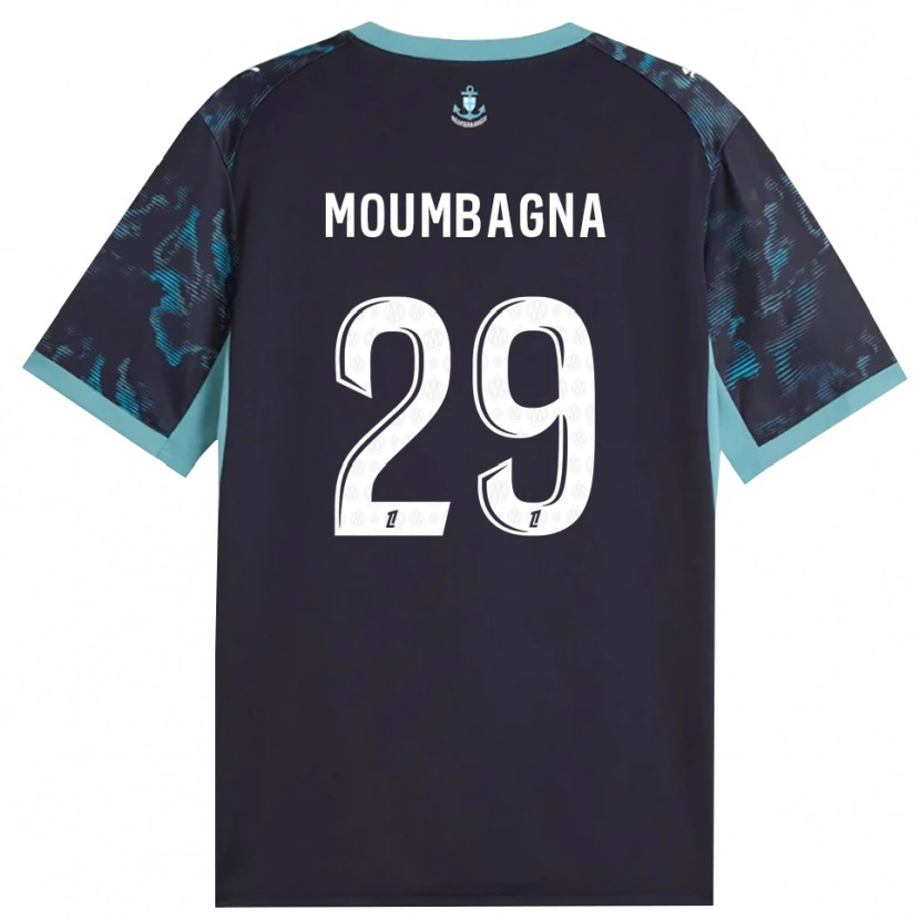 Danxen Herren Faris Moumbagna #29 Blass Türkis Weiß Schwarz Auswärtstrikot Trikot 2026/27 T-Shirt Österreich
