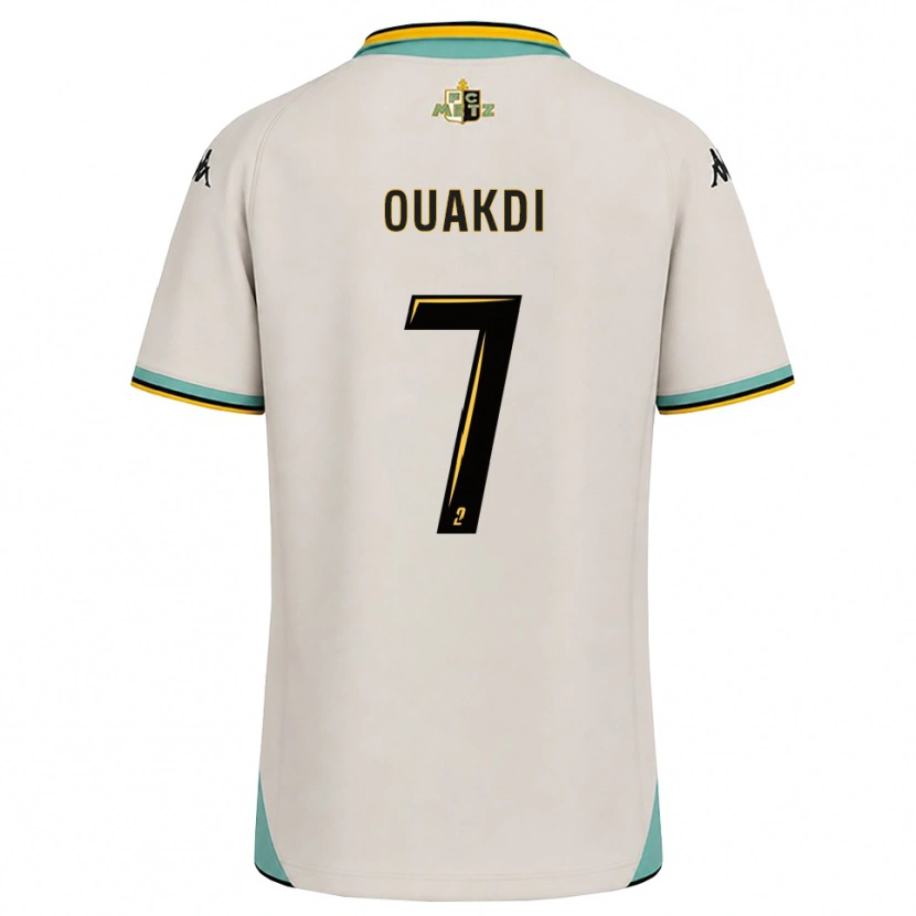 Danxen Herren Mehdi Ouakdi #7 Florales Weiß Schwarz Auswärtstrikot Trikot 2026/27 T-Shirt Österreich