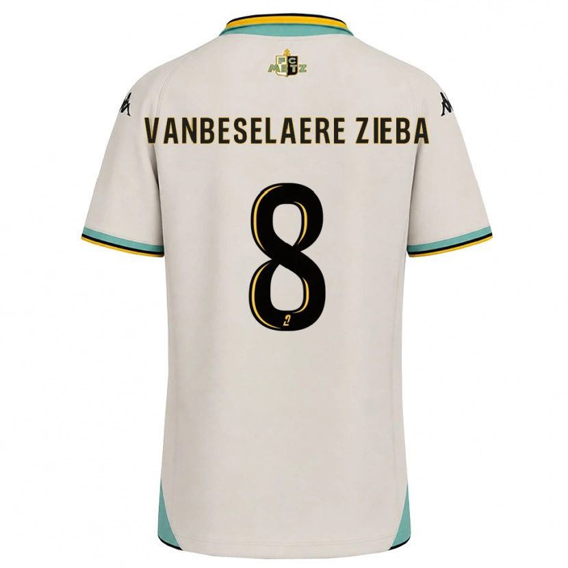 Danxen Herren Vadim Vanbeselaere Zieba #8 Florales Weiß Schwarz Auswärtstrikot Trikot 2026/27 T-Shirt Österreich