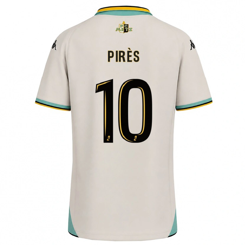 Danxen Herren Théo Pirès #10 Florales Weiß Schwarz Auswärtstrikot Trikot 2026/27 T-Shirt Österreich