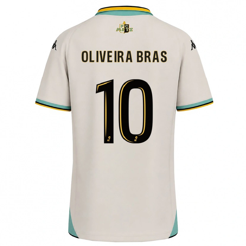 Danxen Herren Luisa Oliveira Bras #10 Florales Weiß Schwarz Auswärtstrikot Trikot 2026/27 T-Shirt Österreich