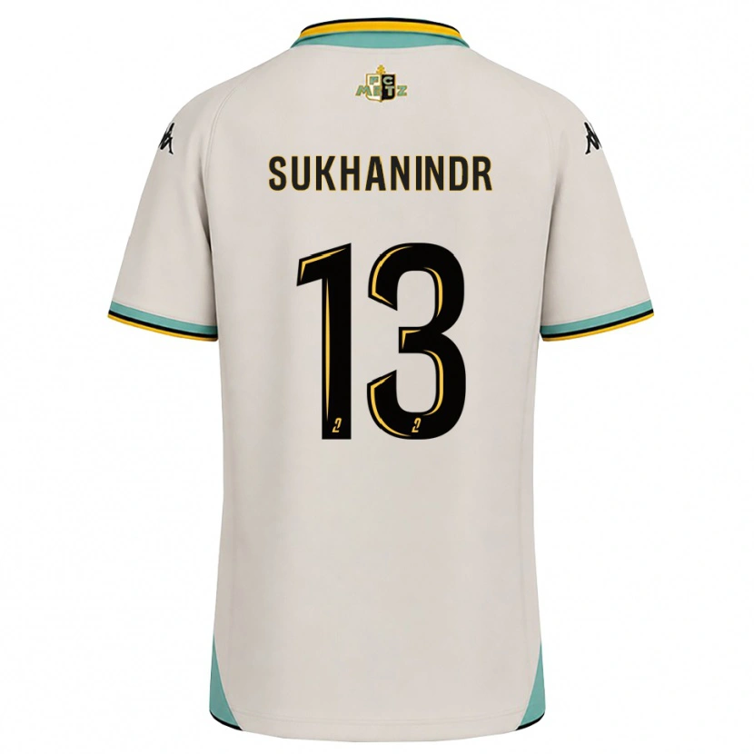 Danxen Herren Suparith Sukhanindr #13 Florales Weiß Schwarz Auswärtstrikot Trikot 2026/27 T-Shirt Österreich