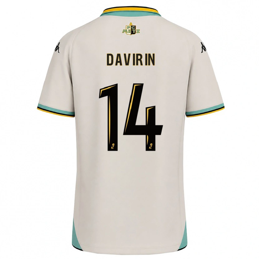 Danxen Herren Pierre-Alexandre Davirin #14 Florales Weiß Schwarz Auswärtstrikot Trikot 2026/27 T-Shirt Österreich