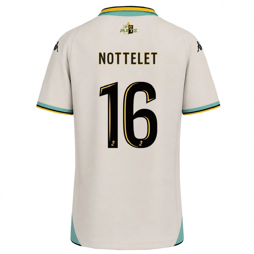 Danxen Herren Gillian Nottelet #16 Florales Weiß Schwarz Auswärtstrikot Trikot 2026/27 T-Shirt Österreich