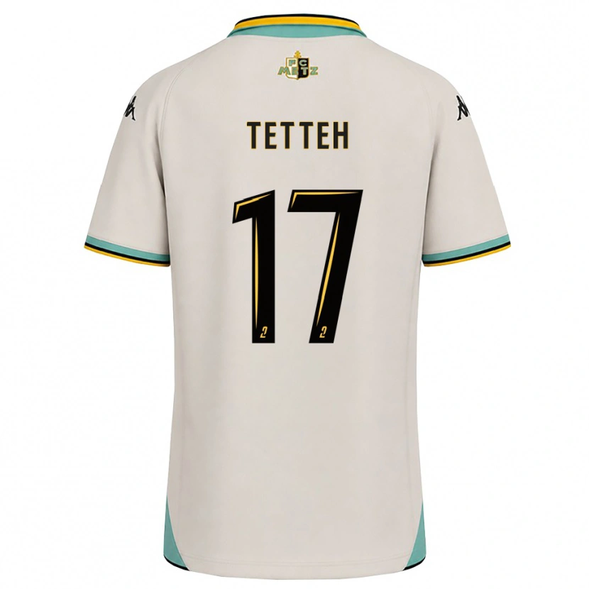 Danxen Herren Benjamin Tetteh #17 Florales Weiß Schwarz Auswärtstrikot Trikot 2026/27 T-Shirt Österreich