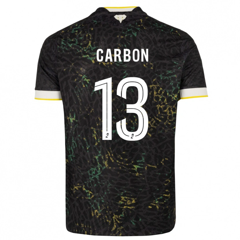 Danxen Herren Lancelot Carbon #13 Schwarz Weiß Gelb Auswärtstrikot Trikot 2026/27 T-Shirt Österreich