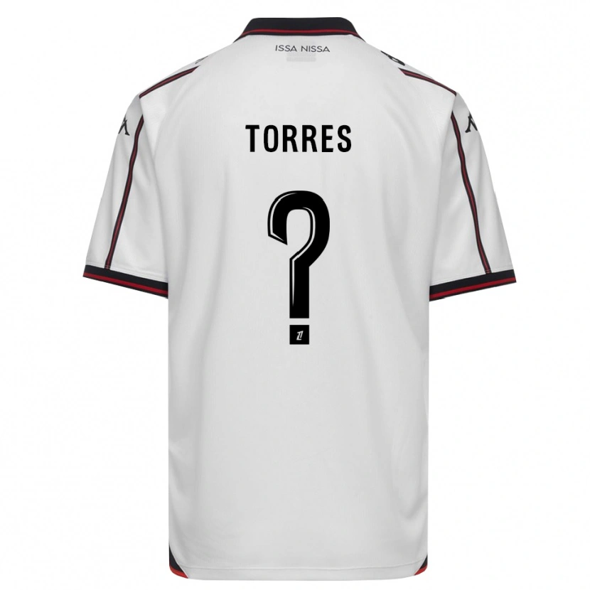 Danxen Herren Rossé Torres #0 Schwarz Weiß Auswärtstrikot Trikot 2026/27 T-Shirt Österreich