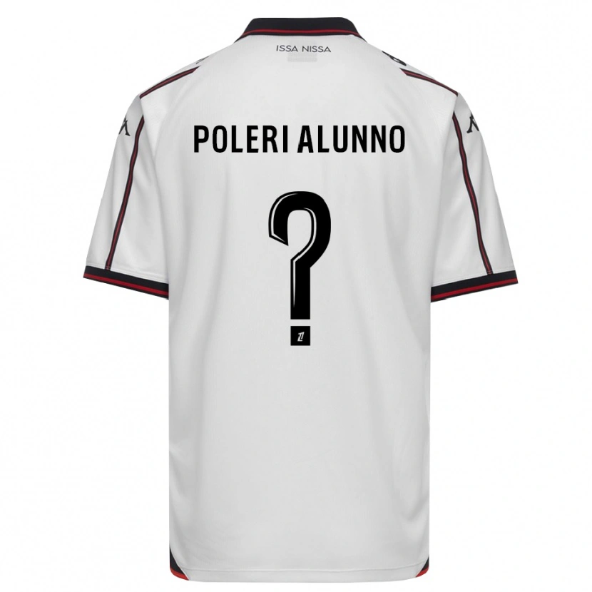 Danxen Herren Mathis Poleri Alunno #0 Schwarz Weiß Auswärtstrikot Trikot 2026/27 T-Shirt Österreich