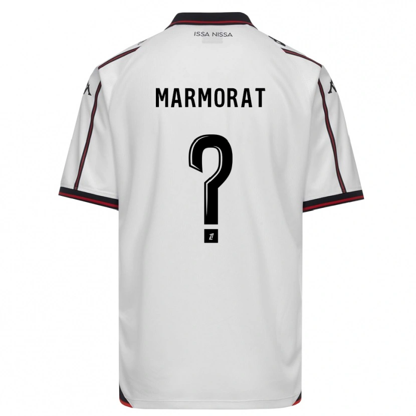 Danxen Herren Mathéo Marmorat #0 Schwarz Weiß Auswärtstrikot Trikot 2026/27 T-Shirt Österreich