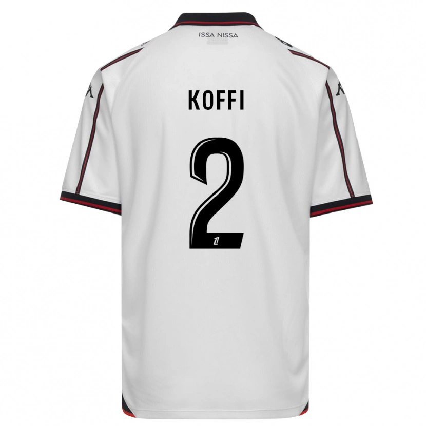 Danxen Herren Marc-Aurel Koffi #2 Schwarz Weiß Auswärtstrikot Trikot 2026/27 T-Shirt Österreich