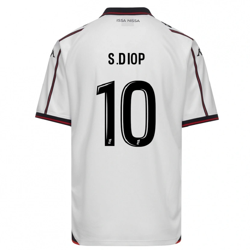 Danxen Herren Sofiane Diop #10 Schwarz Weiß Auswärtstrikot Trikot 2026/27 T-Shirt Österreich