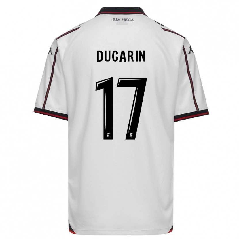 Danxen Herren Léa Ducarin #17 Schwarz Weiß Auswärtstrikot Trikot 2026/27 T-Shirt Österreich