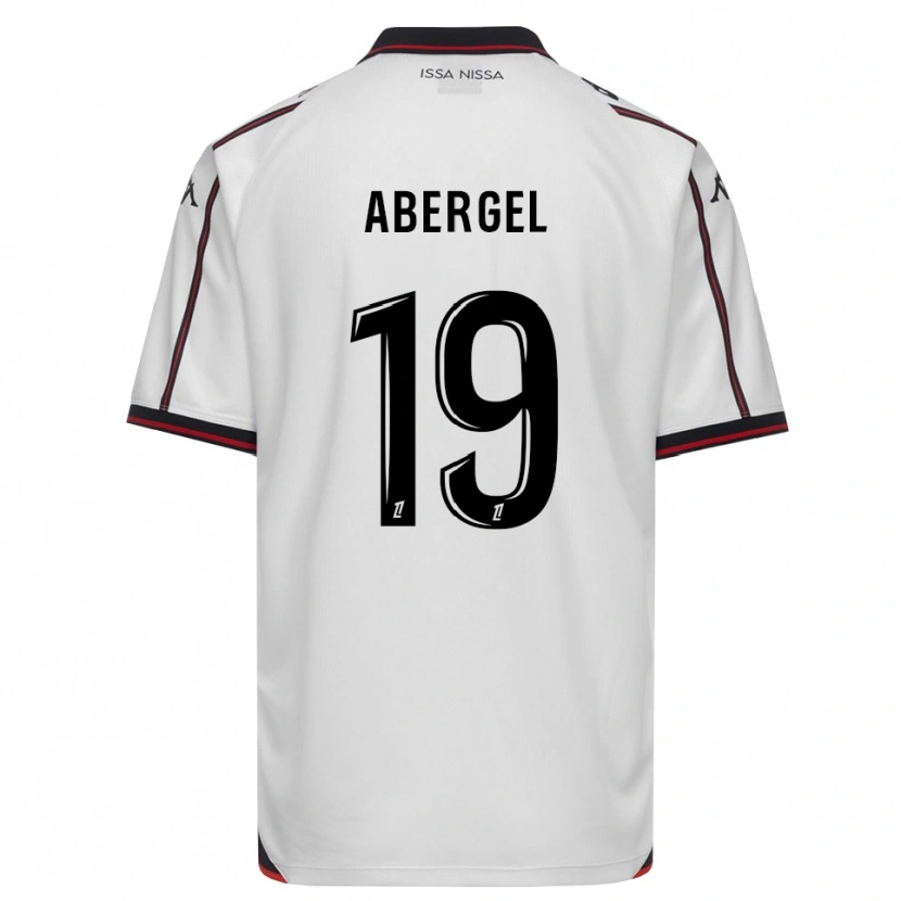 Danxen Herren Laurent Abergel #19 Schwarz Weiß Auswärtstrikot Trikot 2026/27 T-Shirt Österreich