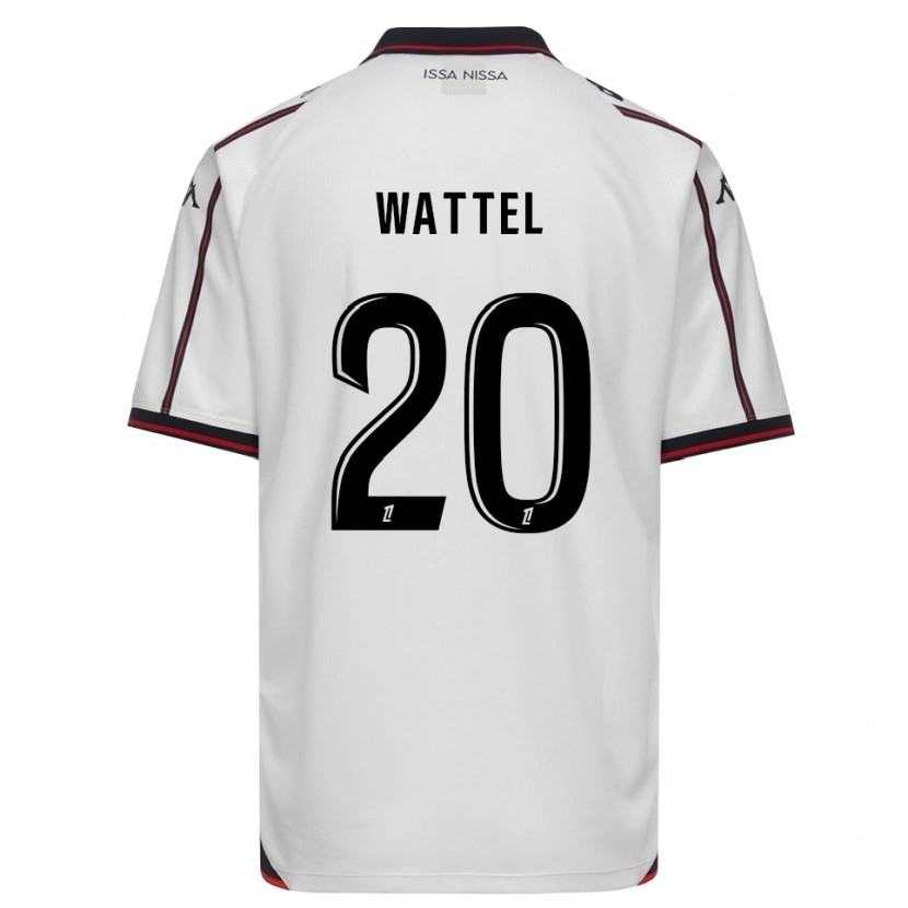 Danxen Herren Sami Wattel #20 Schwarz Weiß Auswärtstrikot Trikot 2026/27 T-Shirt Österreich
