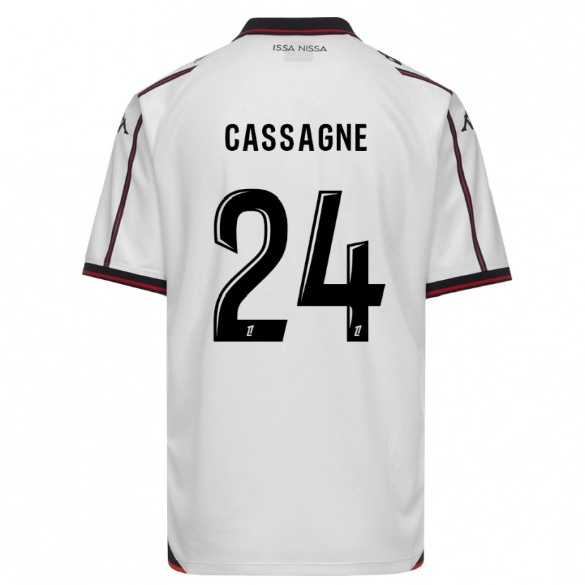 Danxen Herren Léa Cassagne #24 Schwarz Weiß Auswärtstrikot Trikot 2026/27 T-Shirt Österreich