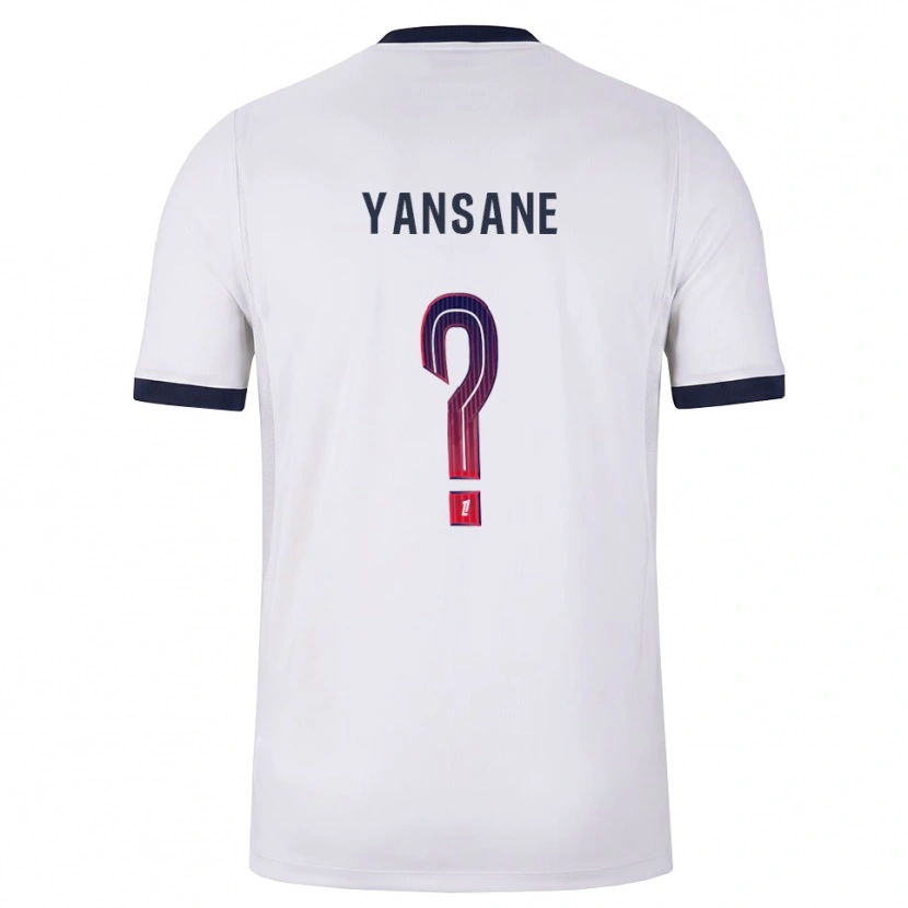 Danxen Herren Sekou Yansane #0 Weiß Schwarz Rot Auswärtstrikot Trikot 2026/27 T-Shirt Österreich