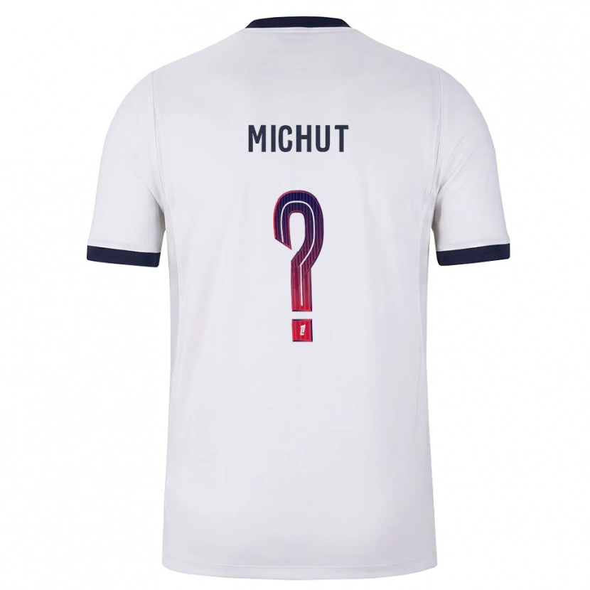 Danxen Herren Etienne Michut #0 Weiß Schwarz Rot Auswärtstrikot Trikot 2026/27 T-Shirt Österreich