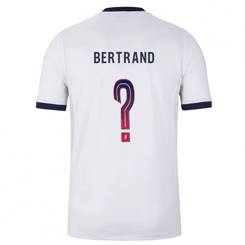 Danxen Herren Lucie Bertrand #0 Weiß Schwarz Rot Auswärtstrikot Trikot 2026/27 T-Shirt Österreich