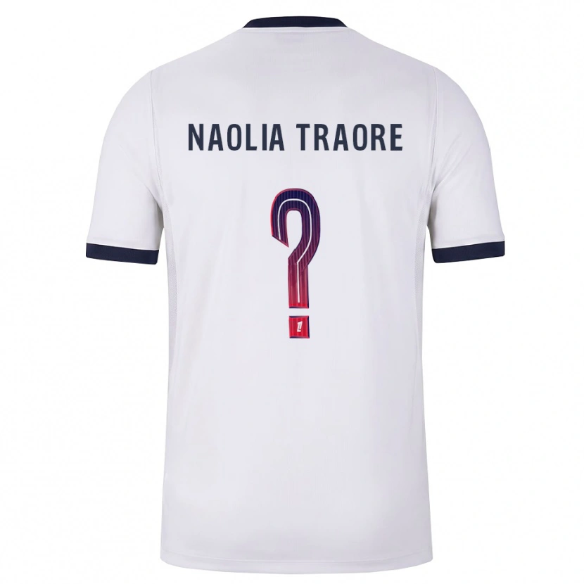 Danxen Herren Naolia Traore #0 Weiß Schwarz Rot Auswärtstrikot Trikot 2026/27 T-Shirt Österreich