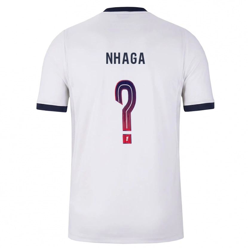 Danxen Herren Serif Nhaga #0 Weiß Schwarz Rot Auswärtstrikot Trikot 2026/27 T-Shirt Österreich